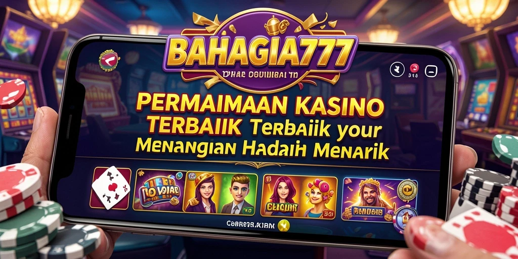 Tampilan utama BAHAGIA777 menampilkan pengalaman bermain Kasino yang mendebarkan.