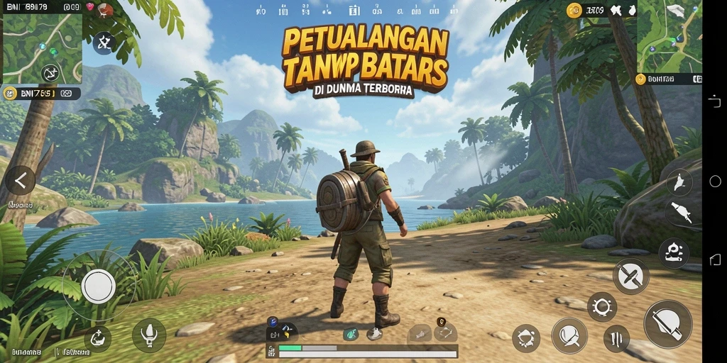 Gambaran gameplay BNI789 dalam dunia Open World yang luas.