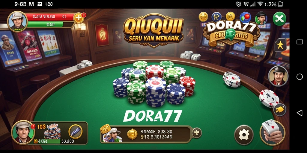 Tampilan gameplay DORA77 yang menarik dan seru.