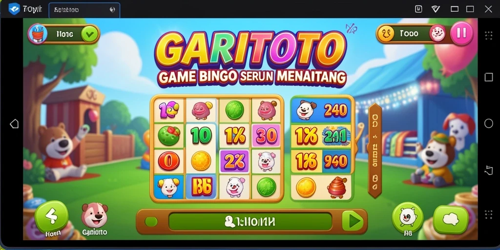 Tampilan gameplay Bingo di GARITOTO yang memukau dan interaktif.