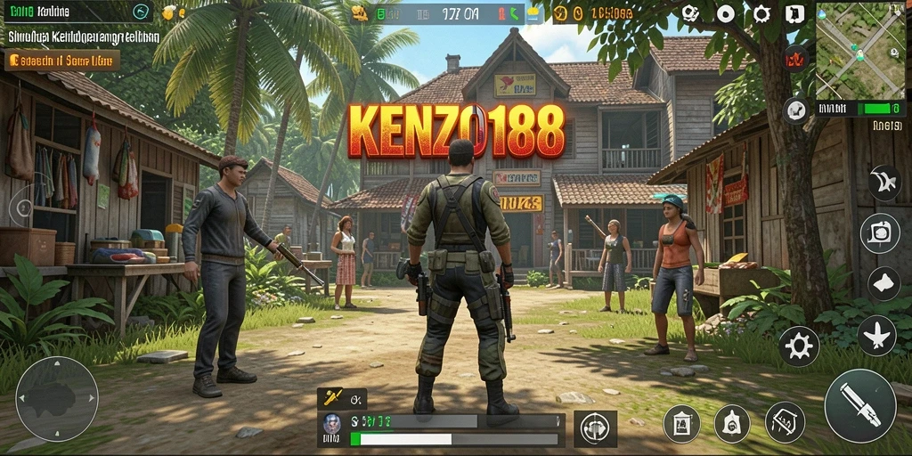 Tampilan gameplay KENZO188 yang menarik dan penuh tantangan.