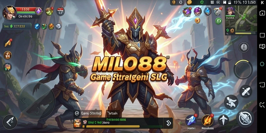 Tampilan gameplay <strong>MILO88</strong> yang penuh aksi dan strategi.