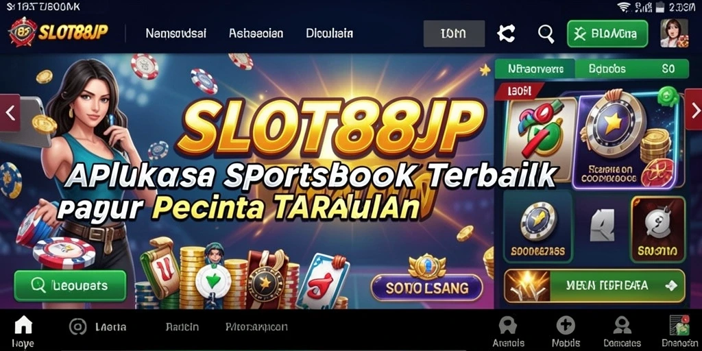 Tampilan gameplay menarik dari SLOT88JP dengan berbagai pilihan taruhan.